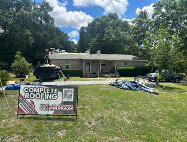 Photos by Complete Roofing LLC #1 New Roof Inastallation in Gulf Breeze, Florida