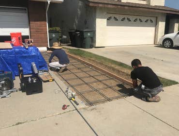 Driveway Addition@2020