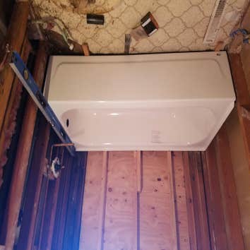 Tile work