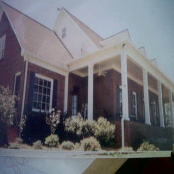 Becky and Rob Robertsons Elpes,Alabama All exterior of home, paint and stain work. Painted house when it was bran new and 7 years later.