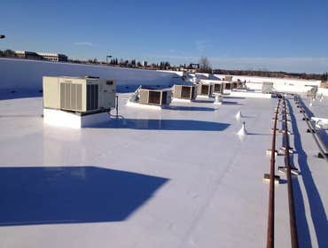 Commercial Properties We offer roof repairs, replacements, and maintenance packages.
Exterior services include: Paint, windows, siding, concrete, ston