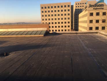 Roofing project This is a 65sq single ply roofing system we tore out and reinstalled