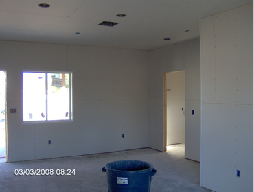 A whole interior of a house remodel