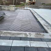 Photos by Summer's Landscaping #4 Borealis pavers and Blu Grande from Techo Bloch