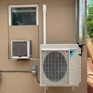 Daikin Mini-Split - Replacing the old wall unit.