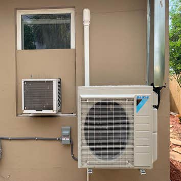 Daikin Mini-Split - Replacing the old wall unit.