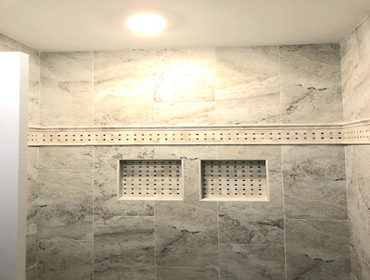 Bathroom Remodeling by Beach Remodeling HHI Bathroom remodel in Sea Pines with custom showers, tile, vanities, fixtures, lighting by Beach Remodeling H