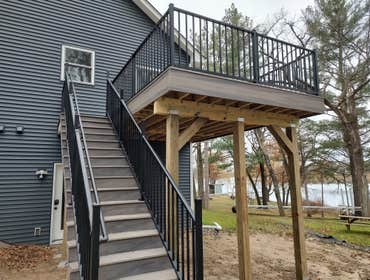 Photos by Oak River Construction #3 14x16 Trex Deck