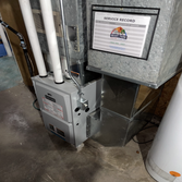 "Low-Boy" Retrofit (Replaced Mid-Century Furnace)