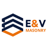 E&V Masonry logo