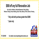 M&M Painting's Coupons