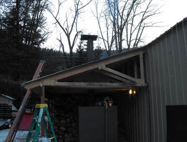 Photos by Protek Mechanical #2 Wood Boiler installation