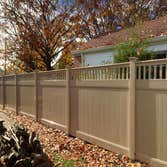 Vinyl fence Carmel