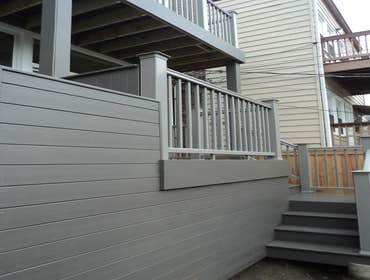 Andersonville deck -- finished!