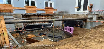 Photos by B and D Excavation and Construction #2 Retaining wall, Addition and Drainage work