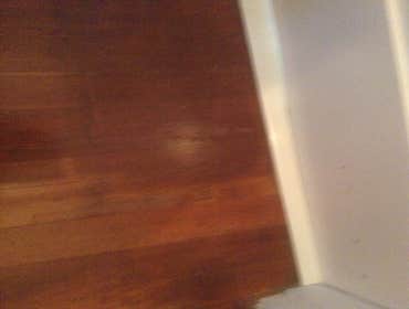 Floor refinishing Refinish floor in a Tacoma home built in the 1930's