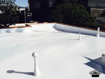 Title 24 Compliant white roof