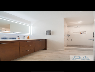 Modern guest bathroom remodel - Shower Complete guest bathroom remodel (shower)