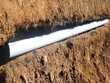 Exterior Waterproofing with Footing Drain Bucks County, PA