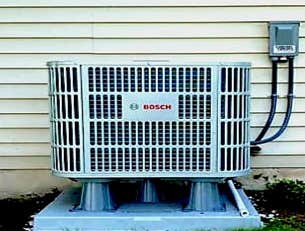Bosch heatpump installation
