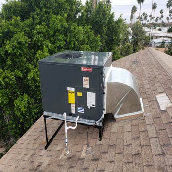 Photos by Gorilla Air Conditioning LLC #1 Brand new Rooftop Goodman Heat Pump
