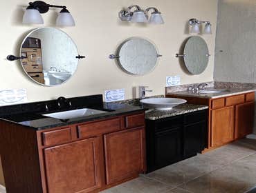 Running Water Bathroom Display