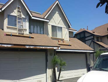 48 Townhouses in Whittier, California We redid the stucco color, eaves, and fascia of 48 Townhouses in Whittier. We also painted all front doors and tr