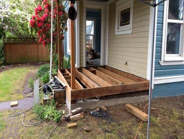 Photos from Eikon Construction LLC Porch Rebuild