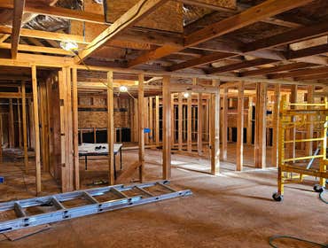 Fine Design Remodeling resume painting, frame, tile, cabinet install, shower, more.
