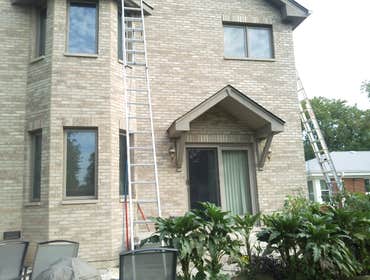 optima views condominiums Remodeling of entire Kitchen And Bathroom new cabinetry, flooring, and stone wall .