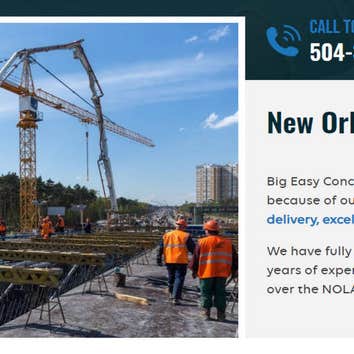 Big Easy Concrete: New Orleans Asphalt & Concrete Company