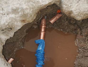 water leak detection