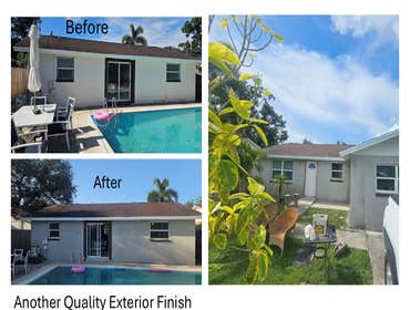Photos by Wallace Carpentry Inc - Exterior Finish Exterior Finish Before & After