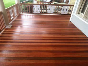 Mahogany Deck Refinish, NJ