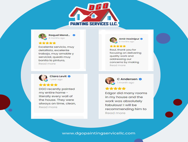 D.G.O Painting Services LLC: Your reliable partner for all your painting projects. We offer high quality interior and exterior p