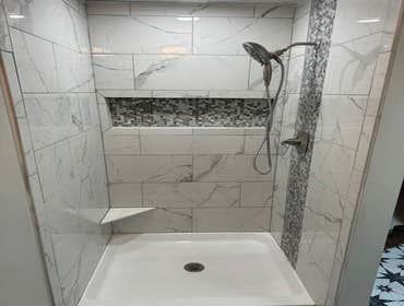 Master Bathroom Full Renovation 8/15/2024 Full renovation of Master Bathroom.