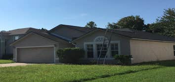 Completed 3 tab roof system This roof was completed in 2 days. Home owner was relocating to Texas for work. He asked us for the most cost effective ro