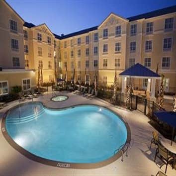 Homewood Suites Wilmington, NC This is a project we had the honor of doing with Tri Construction Associates. We worked on the concrete, masonry, site c