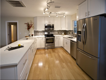 Modern updated kitchen