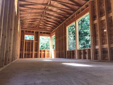 Birch Bay Custom Home Framing