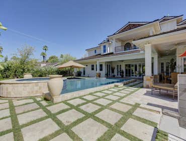 Exterior Rear Patio - Arcadia Custom Home