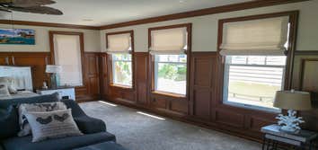 Motorised Roman Shades