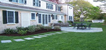 Lewis Landscaping Inc Project Residential & commercial lawn maintenance. landscaping, rock, stone, wall, patio, & walkway construction.