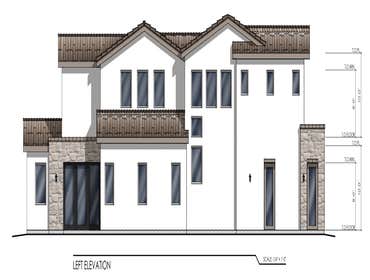 Modern Spanish Custom Home This unique design seamlessly blends (3) ADU rentals units into the overall design. The idea is to use these rentals to cove