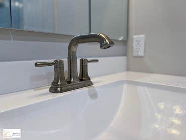 Arch Bathrooms Remodeling Master And Guest Bathrooms Remodeling made specially for a multi child family to fit everyone needs & style at the house.