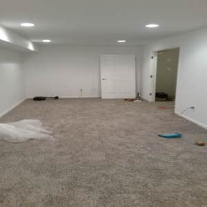 Finished basement
