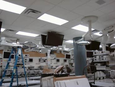 Recent commercial ceiling projects
