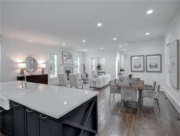 New Home in Sandy Springs Build a home on a existing foundation