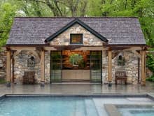 Stone Pool House
