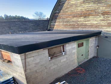 Photos by Hawthorne General Construction #2 4800 square feet barn, remove both venting huts, replaced rotten rood, reshingled the entire structure, new